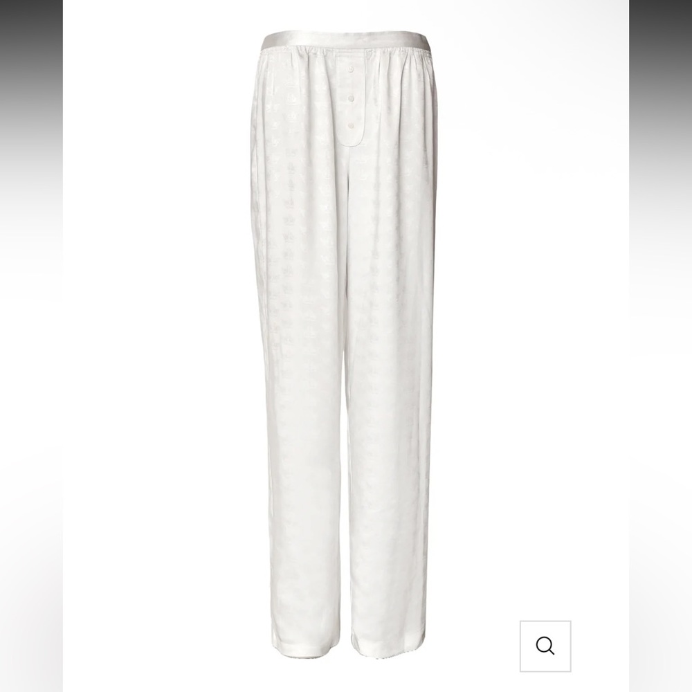 💥💥Clearance!!💥💥 NWT Boys Lie Bridezilla Silky Satin Jacquard White Pants Bottoms